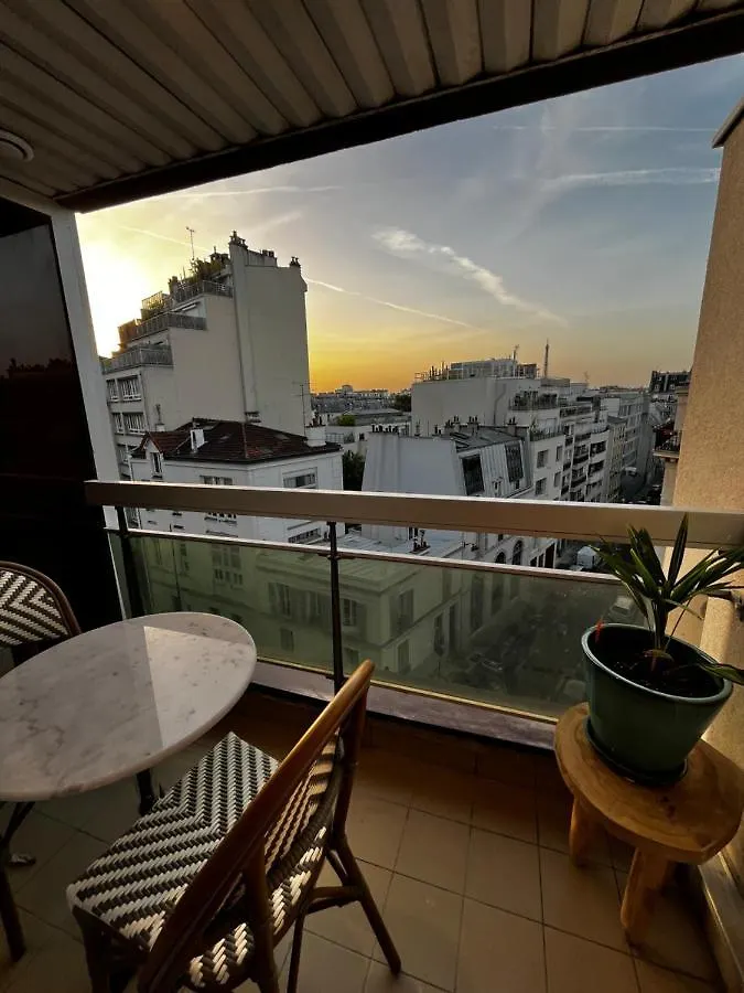 Appartamento Tour Eiffel-Montparnasse Joli Studio Parigi